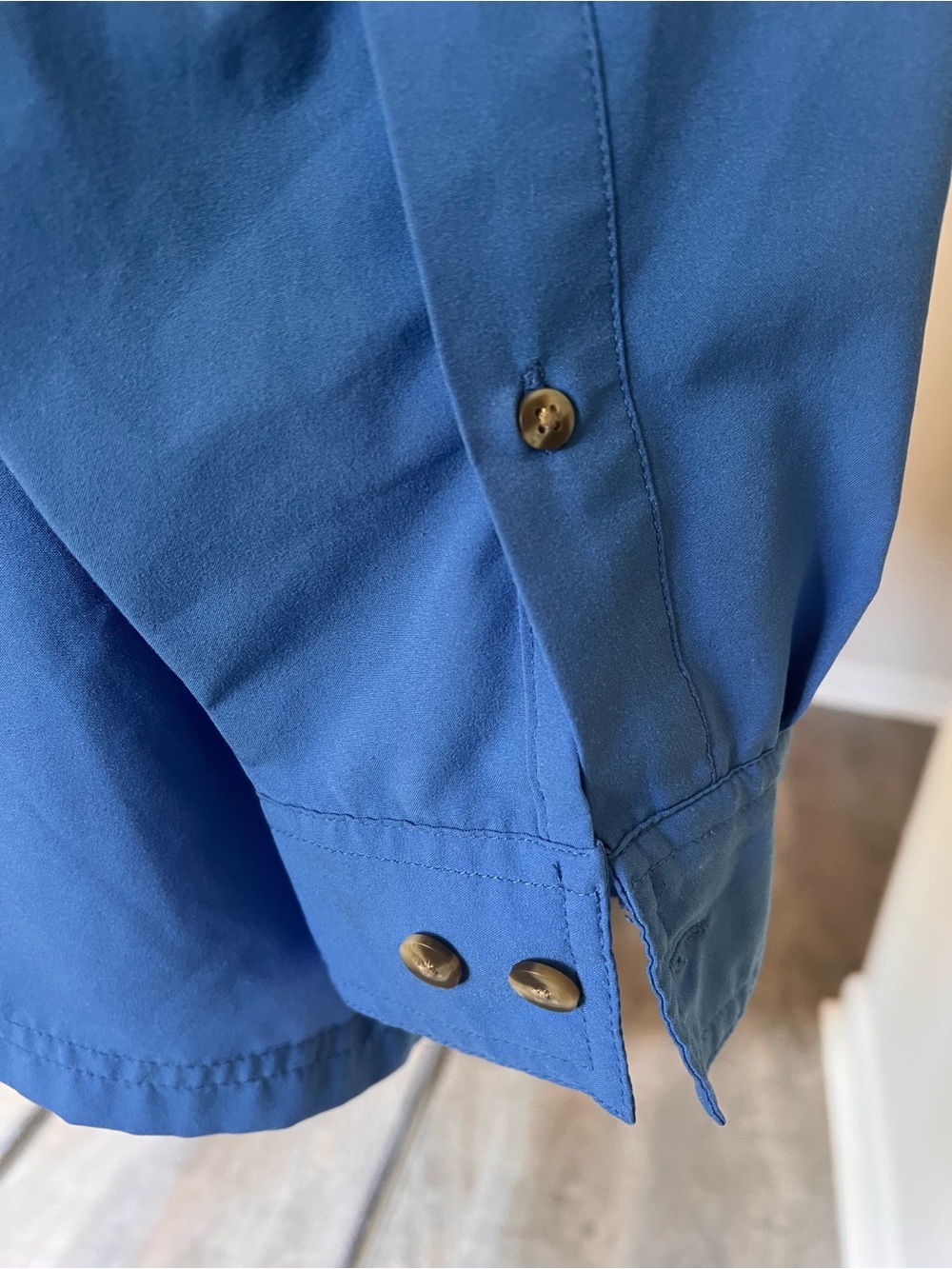 Bimini Bay Outfitters XL Blue Fishing Shirt Long Sleeve Vented Performance - Picture 6 of 9